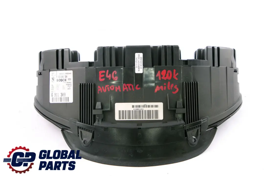 BMW 3 Series E46 Instrument Cluster Speedo Clocks Automatic 6911309 - SKU rhd-6911309 - Part number 6985672