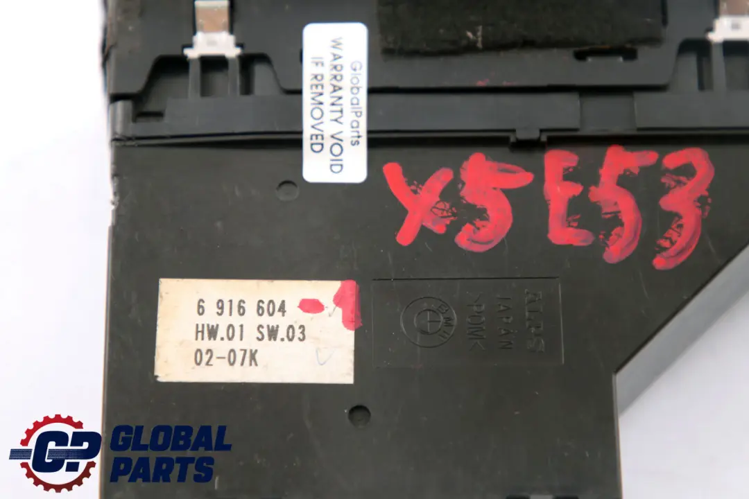 Door Switch Window Unit to BMW X5 Series E53 Passenger with Part number 6916604 BMW X5 Series E53 Passenger Door Switch Window Unit - SKU rhd-6916604-1 - Part number 6916604