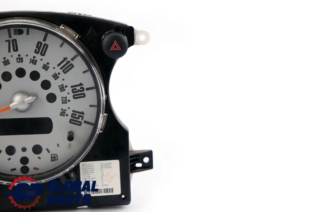 Speedometer Speedo Clock Instrument Cluster to Mini Cooper One R50 R52 with Part number 6918352 Mini Cooper One R50 R52 Speedometer Speedo Clock Instrument Cluster - SKU rhd-6918352 - Part number 6918352