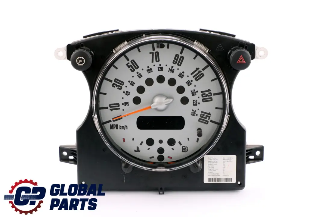 BMW Mini Cooper One R50 R52 Speedometer Speedo Clock Instrument Cluster - SKU rhd-6918719 - Part number 6918719