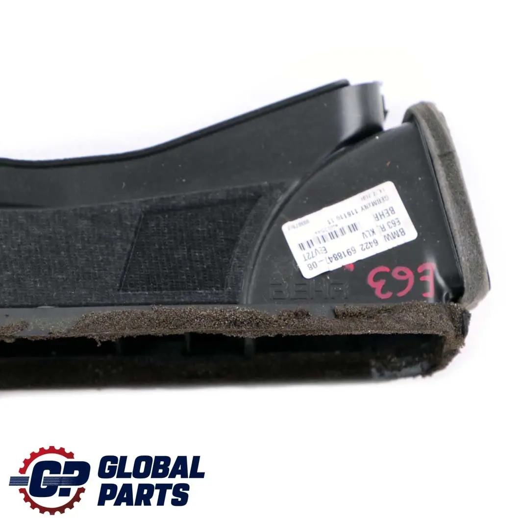 BMW 6 Series E63 E64 Air Duct Distributor Channel - SKU rhd-6918847 - Part number 6918847