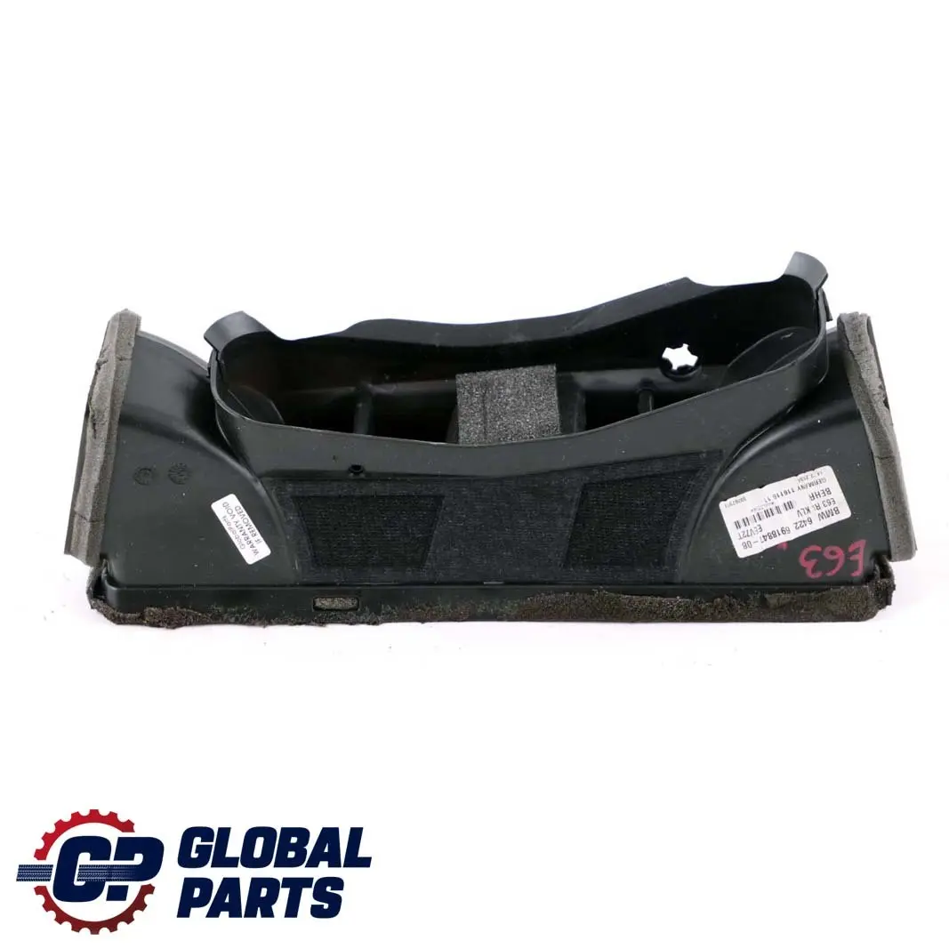 Duct Distributor Channel to BMW 6 Series E63 E64 Air with Part number 6918847 BMW 6 Series E63 E64 Air Duct Distributor Channel - SKU rhd-6918847 - Part number 6918847