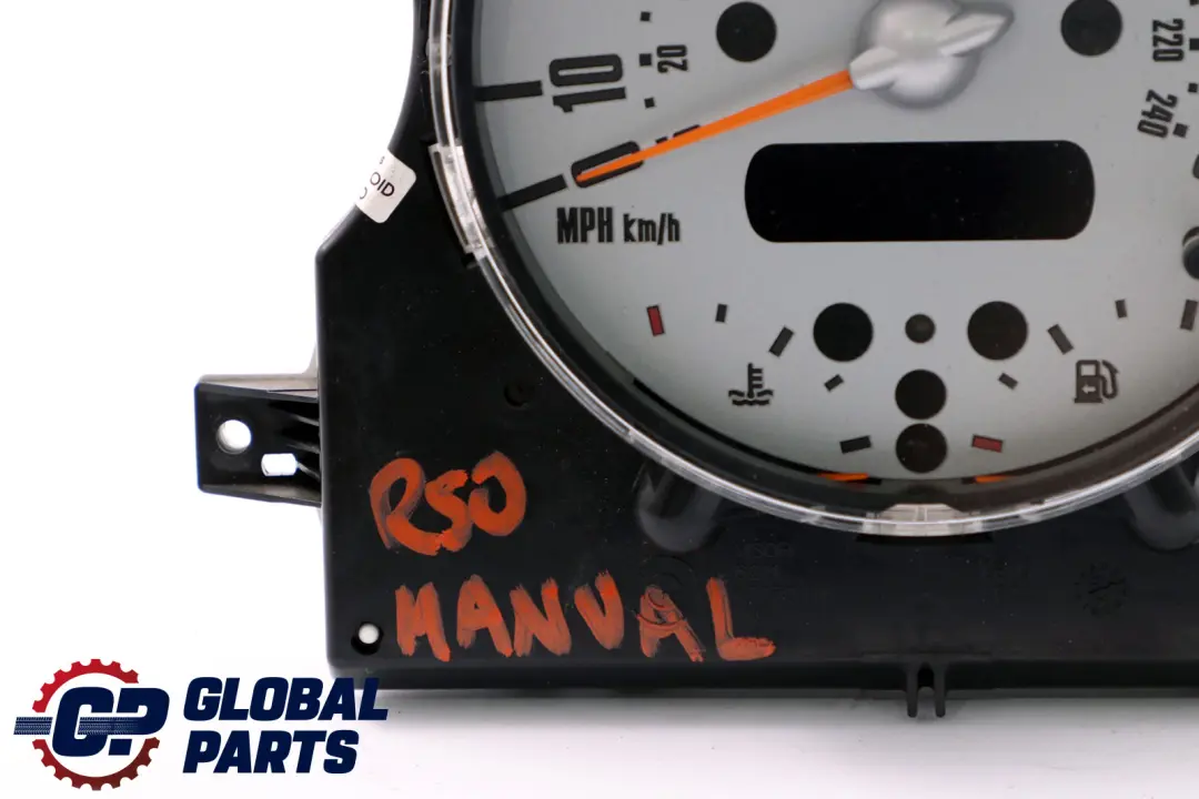 Speedometer Speedo Clock Instrument Cluster Manual to MINI Cooper R50 R52 with Part number 6921517 MINI Cooper R50 R52 Speedometer Speedo Clock Instrument Cluster Manual - SKU rhd-6921517-1 - Part number 6921517