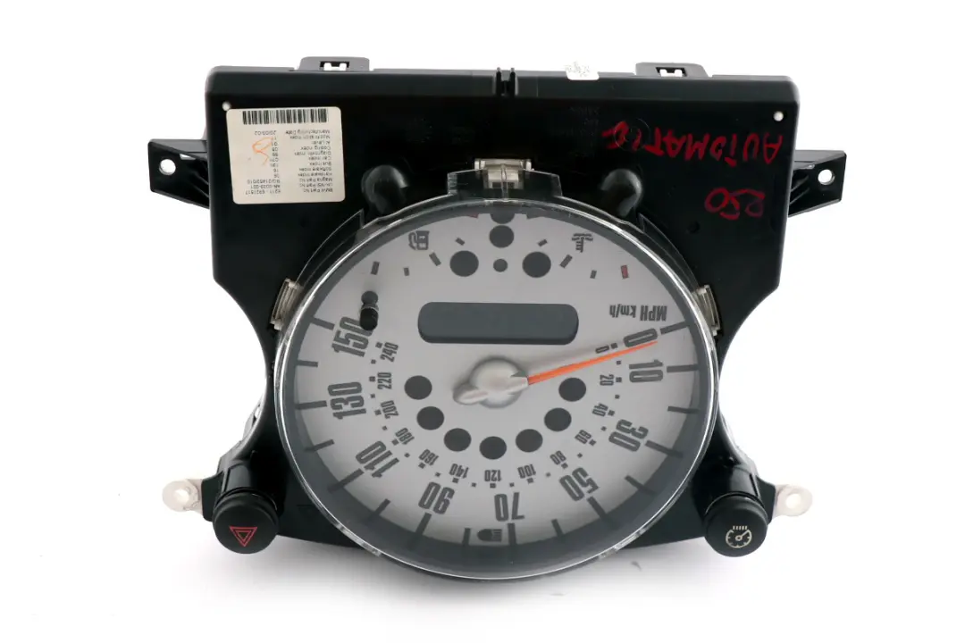 Speedometer Speedo Clock Instrument Cluster 6921517 to Mini Cooper One R50 R52 with Part number 6936282 Mini Cooper One R50 R52 Speedometer Speedo Clock Instrument Cluster 6921517 - SKU rhd-6921517 - Part number 6936282