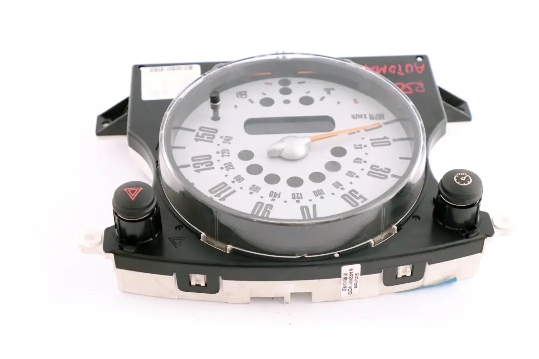 Speedometer Speedo Clock Instrument Cluster 6921517 to Mini Cooper One R50 R52 with Part number 6936282 Mini Cooper One R50 R52 Speedometer Speedo Clock Instrument Cluster 6921517 - SKU rhd-6921517 - Part number 6936282