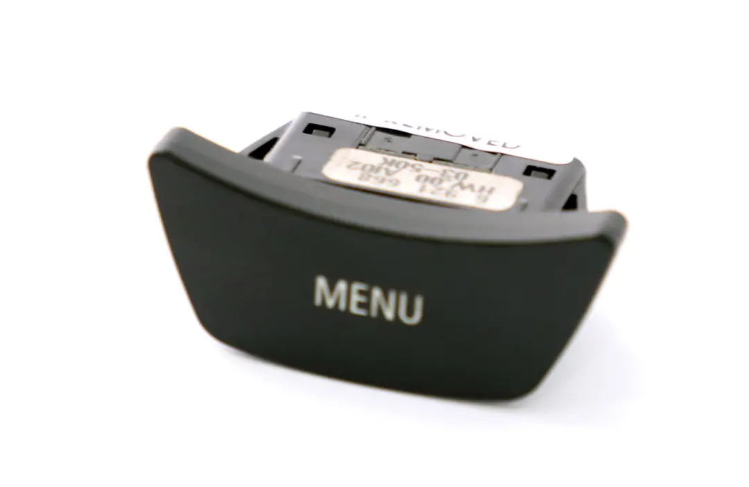 Menu Switch Centre Console Button to BMW 5 Series E60 E61 E63 E64 with Part number 6921668 BMW 5 Series E60 E61 E63 E64 Menu Switch Centre Console Button - SKU 6921668 - Part number 6921668