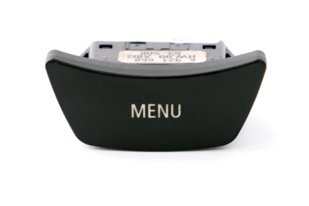 Menu Interruttore Nero per BMW E60 E61 E63 E64 con numero di parte 6921668 BMW E60 E61 E63 E64 Menu Interruttore Nero - SKU 6921668 - Numero di parte 6921668