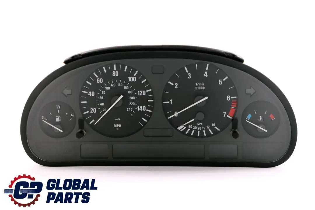 M54 3.0i Instrument Cluster Speedo Clocks Petrol to BMW X5 7 Series E38 E53 with Part number 6923051 BMW X5 7 Series E38 E53 M54 3.0i Instrument Cluster Speedo Clocks Petrol - SKU rhd-6923051 - Part number 6923051