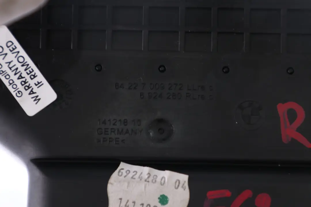 Dashboard Dash Air Vent Fresh Air Grille Front Right O/S to BMW 6 Series E63 E64 with Part number 6924280 BMW 6 Series E63 E64 Dashboard Dash Air Vent Fresh Air Grille Front Right O/S - SKU rhd-6924280 - Part number 6924280