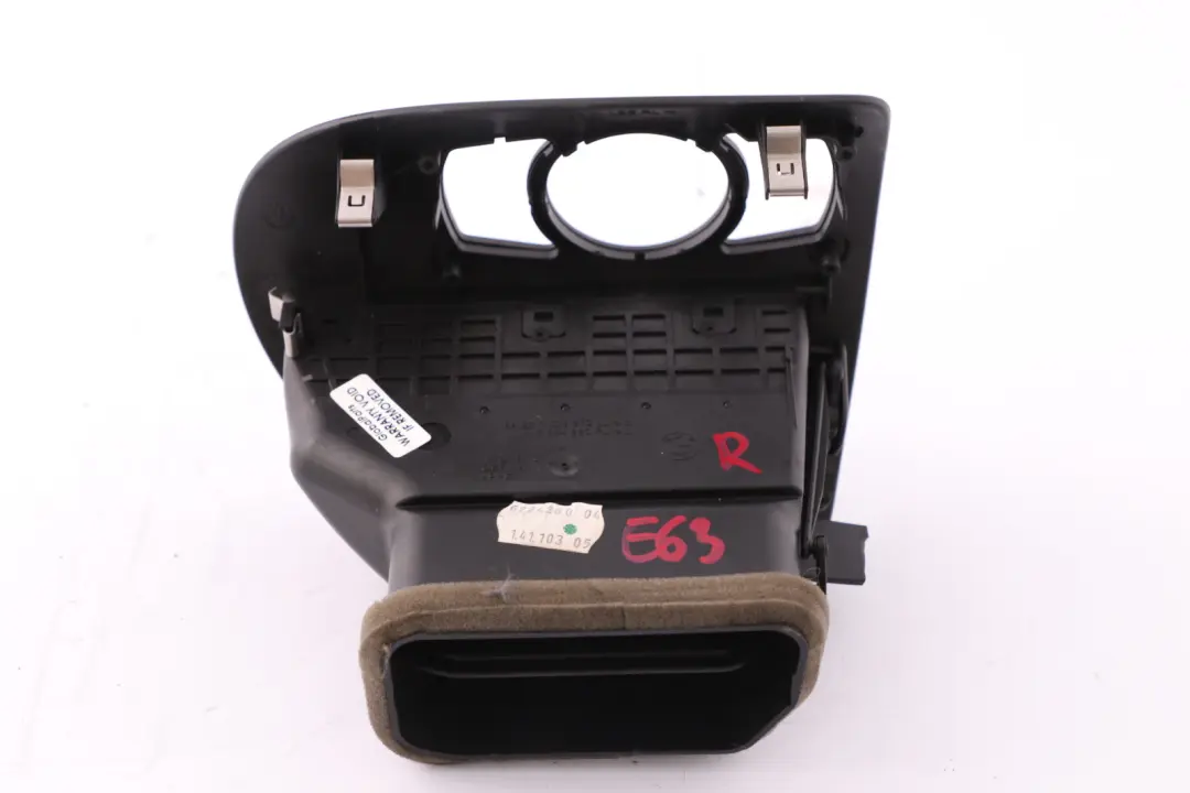 Dashboard Dash Air Vent Fresh Air Grille Front Right O/S to BMW 6 Series E63 E64 with Part number 6924280 BMW 6 Series E63 E64 Dashboard Dash Air Vent Fresh Air Grille Front Right O/S - SKU rhd-6924280 - Part number 6924280