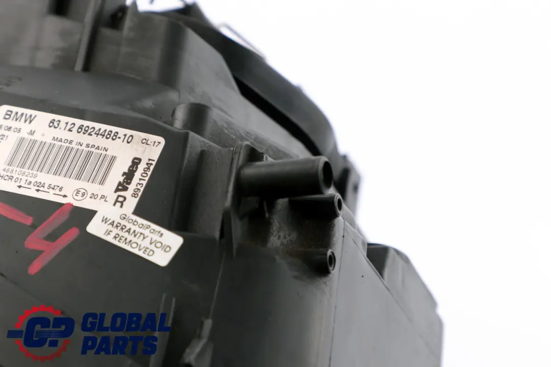 Driver Side Right O/S Headlight Headlamp Front Lamp to BMW 1 SERIES 4 E87 with Part number 6924488 BMW 1 SERIES 4 E87 Driver Side Right O/S Headlight Headlamp Front Lamp - SKU rhd-6924488-4 - Part number 6924488