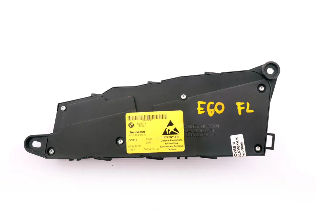 BMW 5 Series E60 E61 Front Left Passenger N/S Switch Seat Control Memory Button - SKU rhd-6926973 - Part number 6926973