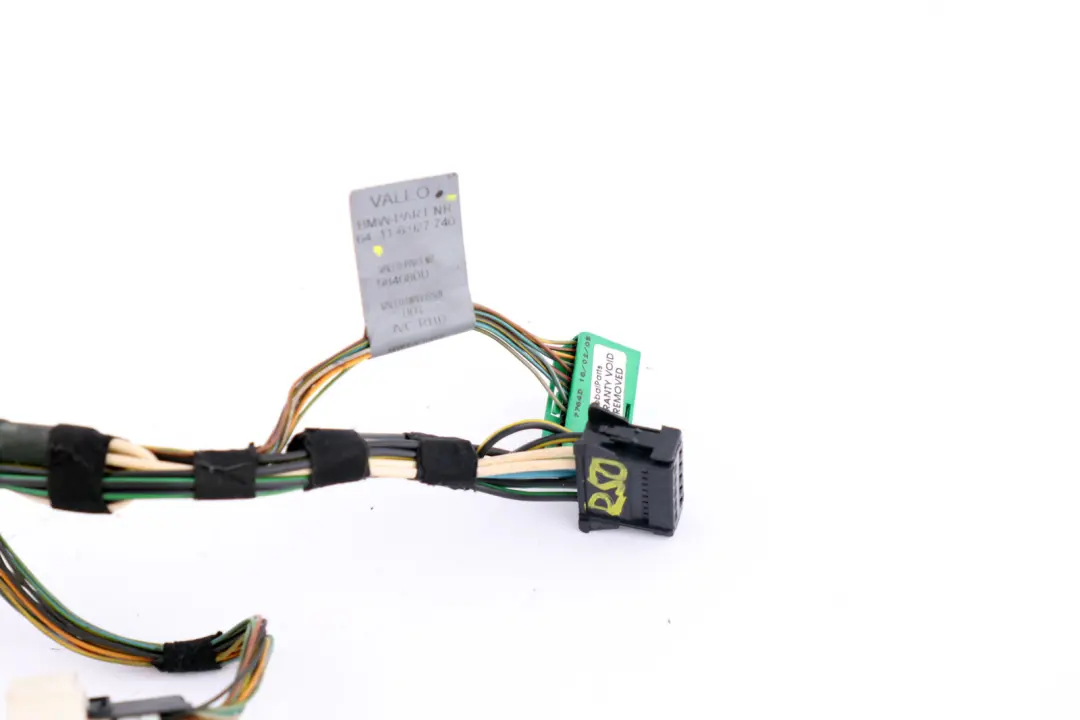 Heater Air Conditioning Wiring Loom Harness to Mini Cooper One R50 R53 with Part number 6927740 Mini Cooper One R50 R53 Heater Air Conditioning Wiring Loom Harness - SKU rhd-6927740 - Part number 6927740