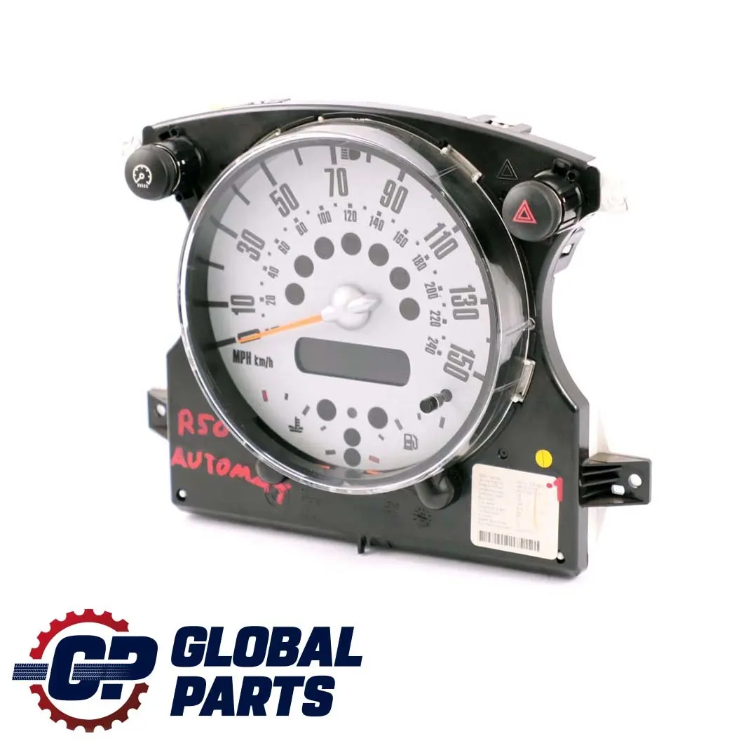 Speedometer Speedo Clock Instrument Cluster 6928883 to Mini Cooper 1 R50 R52 with Part number 6936282 Mini Cooper 1 R50 R52 Speedometer Speedo Clock Instrument Cluster 6928883 - SKU rhd-6928883-1 - Part number 6936282