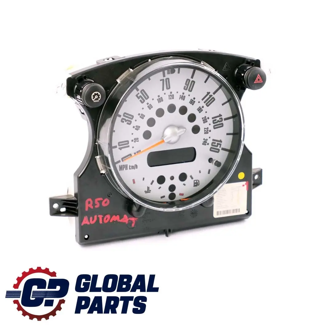 Speedometer Speedo Clock Instrument Cluster 6928883 to Mini Cooper 1 R50 R52 with Part number 6936282 Mini Cooper 1 R50 R52 Speedometer Speedo Clock Instrument Cluster 6928883 - SKU rhd-6928883-1 - Part number 6936282