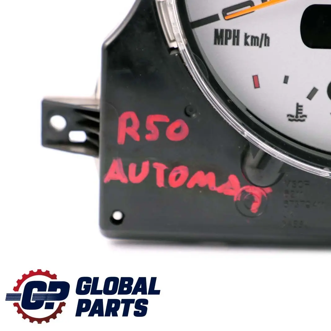 Speedometer Speedo Clock Instrument Cluster 6928883 to Mini Cooper 1 R50 R52 with Part number 6936282 Mini Cooper 1 R50 R52 Speedometer Speedo Clock Instrument Cluster 6928883 - SKU rhd-6928883-1 - Part number 6936282