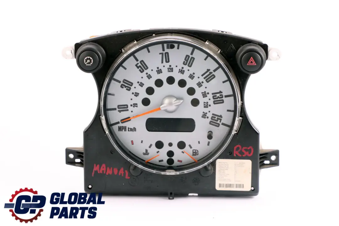 Speedometer Speedo Clock Instrument Cluster 6928883 to Mini Cooper One R50 R52 with Part number 6936282 Mini Cooper One R50 R52 Speedometer Speedo Clock Instrument Cluster 6928883 - SKU rhd-6928883 - Part number 6936282