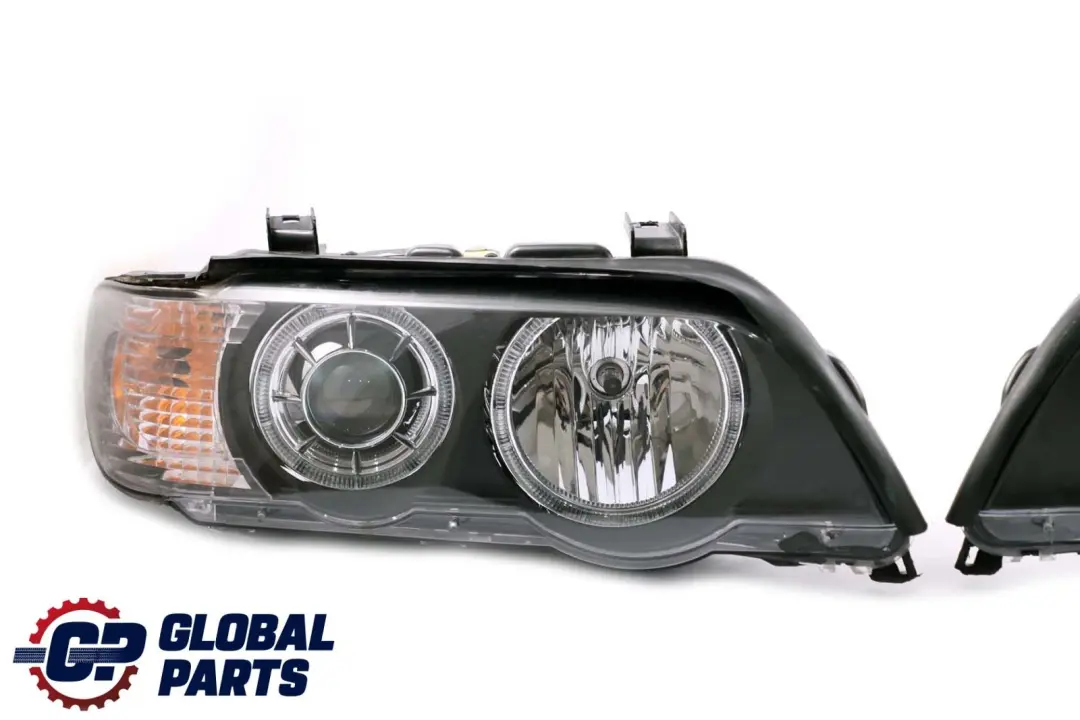 BMW X5 Series E53 Xenon Projector Headlights Depo Made Taiwan Left Right Set - SKU rhd-6930237-6930238-DEPO - Part number 6930237-TAIWAN