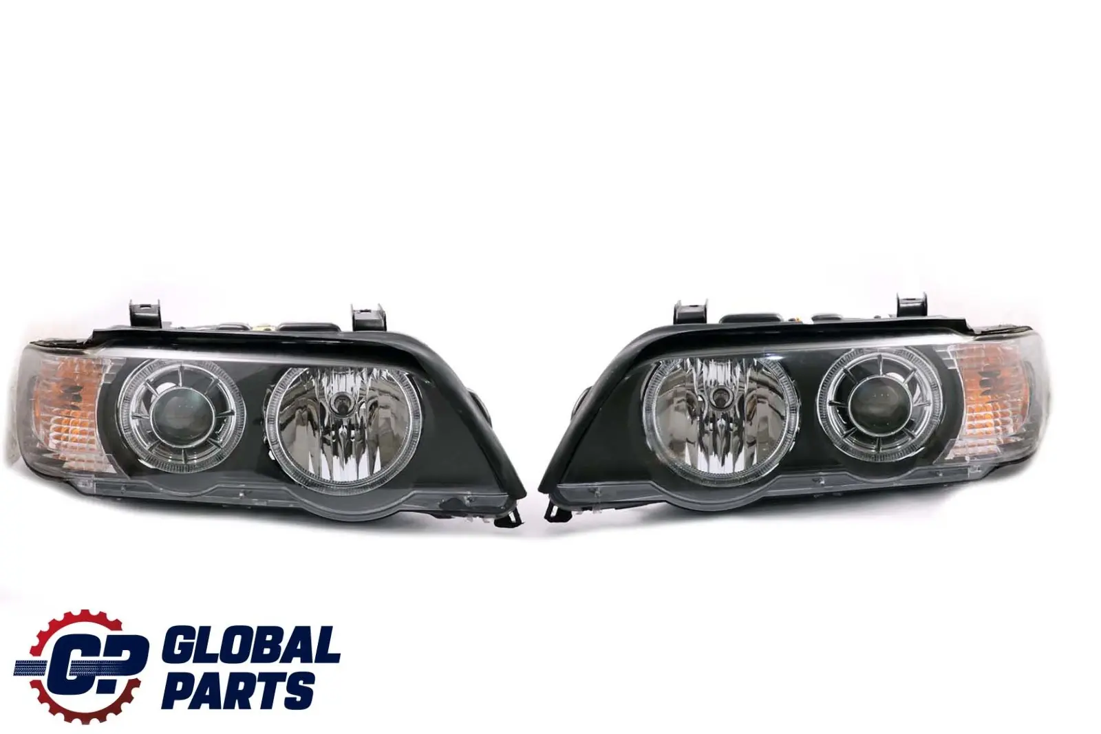 BMW X5 Series E53 Xenon Projector Headlights Depo Made Taiwan Left Right Set