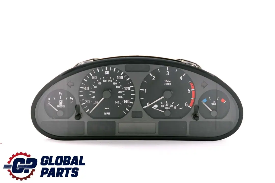 Speedo Clocks Instruments Combination MPH Manual to BMW 3 Series E46 with Part number 6931249 BMW 3 Series E46 Speedo Clocks Instruments Combination MPH Manual - SKU rhd-6931249 - Part number 6931249