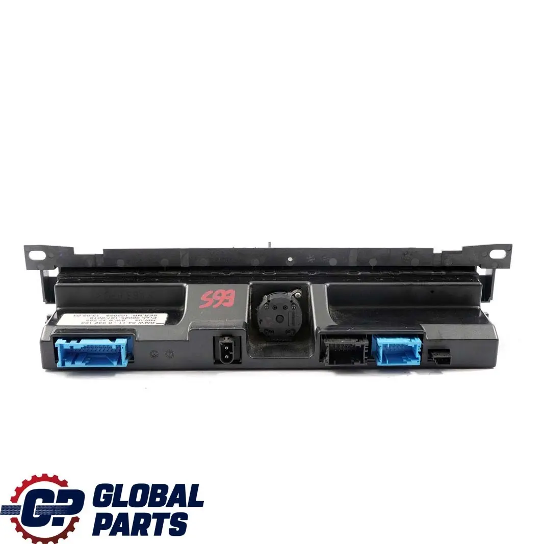 BMW 7 E65 E66 Automatic Air Conditioning Climate Control Panel Switch - SKU rhd-6932153 - Part number 6932153