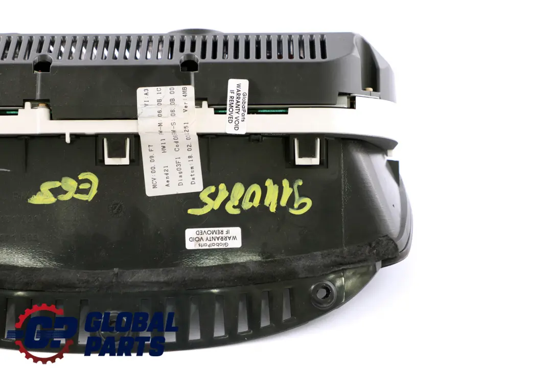 BMW 7 Series E65 E66 Instrument Cluster Speedometer Automatic Diesel - SKU rhd-6935456 - Part number 6935456