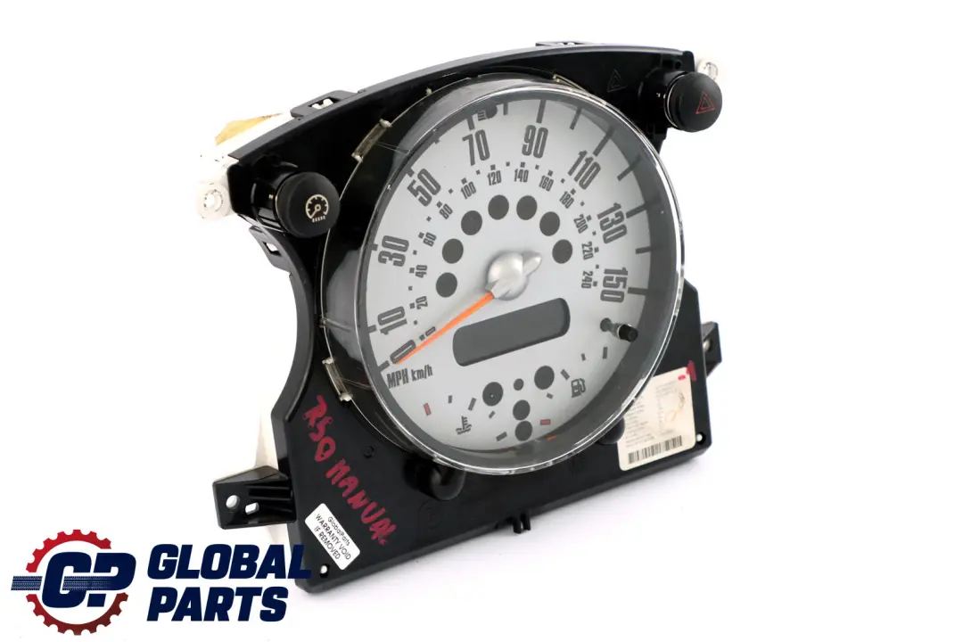 Speedometer Speedo Clock Instrument Cluster to MINI Cooper One 1 R50 with Part number 6936282 MINI Cooper One 1 R50 Speedometer Speedo Clock Instrument Cluster - SKU rhd-6936282-1 - Part number 6936282
