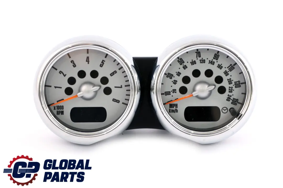 Clock Counter Speedometer Chrome to Mini Cooper One R50 R52 R53 Twin with Part number 6936318 Mini Cooper One R50 R52 R53 Twin Clock Counter Speedometer Chrome - SKU rhd-6936318 - Part number 6936318