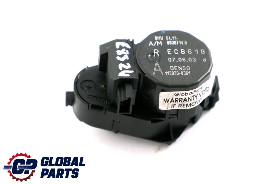 Heater Control Actuator Drive Air Mixture Flap to BMW Z4 Series E85 E86 with Part number 6936714 BMW Z4 Series E85 E86 Heater Control Actuator Drive Air Mixture Flap - SKU rhd-6936714 - Part number 6936714
