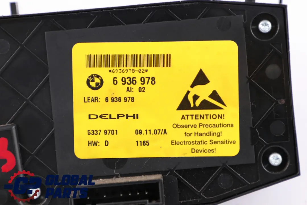 Front Right Seat O/S Adjusting Memory Switch Unit to BMW 3 Series E93 LCI with Part number 6936978 BMW 3 Series E93 LCI Front Right Seat O/S Adjusting Memory Switch Unit - SKU rhd-6936978 - Part number 6936978