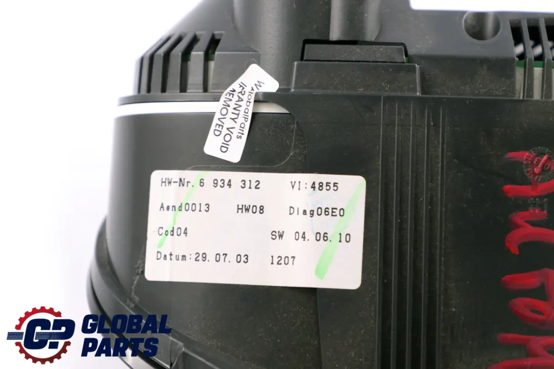 Instrument Cluster Speedo Clocks Petrol Manual 6937611 to BMW 5 Series E60 E61 with Part number 9194882 BMW 5 Series E60 E61 Instrument Cluster Speedo Clocks Petrol Manual 6937611 - SKU rhd-6937611 - Part number 9194882