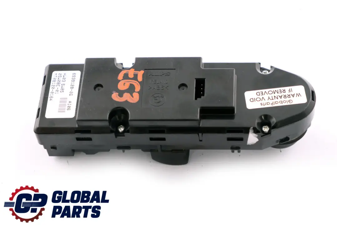 Switch Window Lifter Driver's Side to BMW 6 Series E63 with Part number 6939128 BMW 6 Series E63 Switch Window Lifter Driver's Side - SKU rhd-6939128 - Part number 6939128