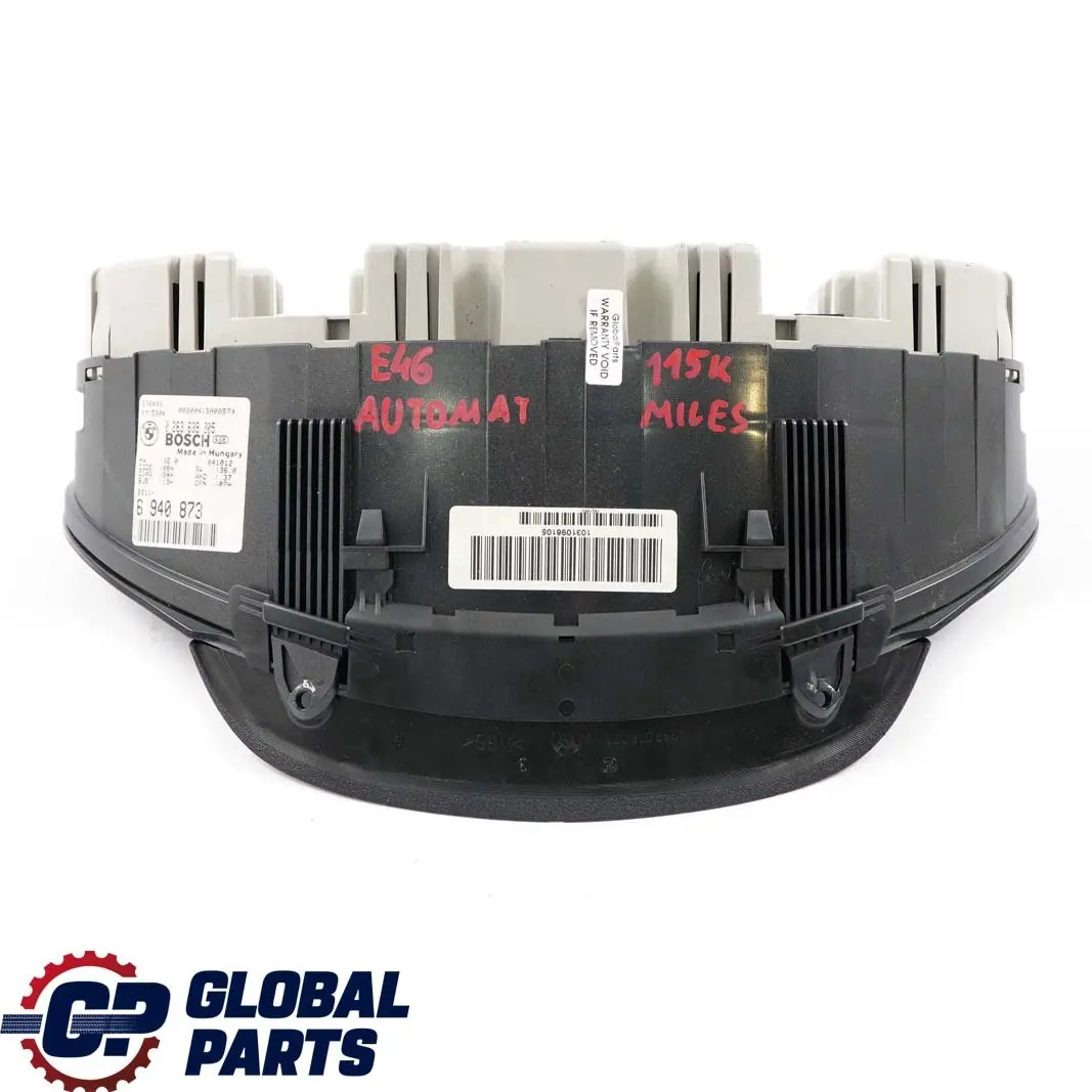 BMW 3 E46 Saloon Touring Instrument Cluster Speedo Clocks Automatic - SKU rhd-6940873 - Part number 6940873