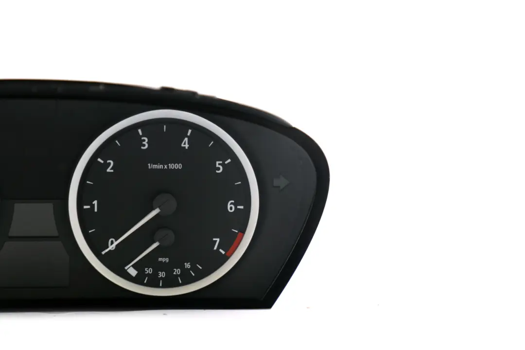 Instrument Cluster Speedo Clocks Automatic Petrol to BMW 5 Series E60 E61 with Part number 6944119 BMW 5 Series E60 E61 Instrument Cluster Speedo Clocks Automatic Petrol - SKU rhd-6944119 - Part number 6944119