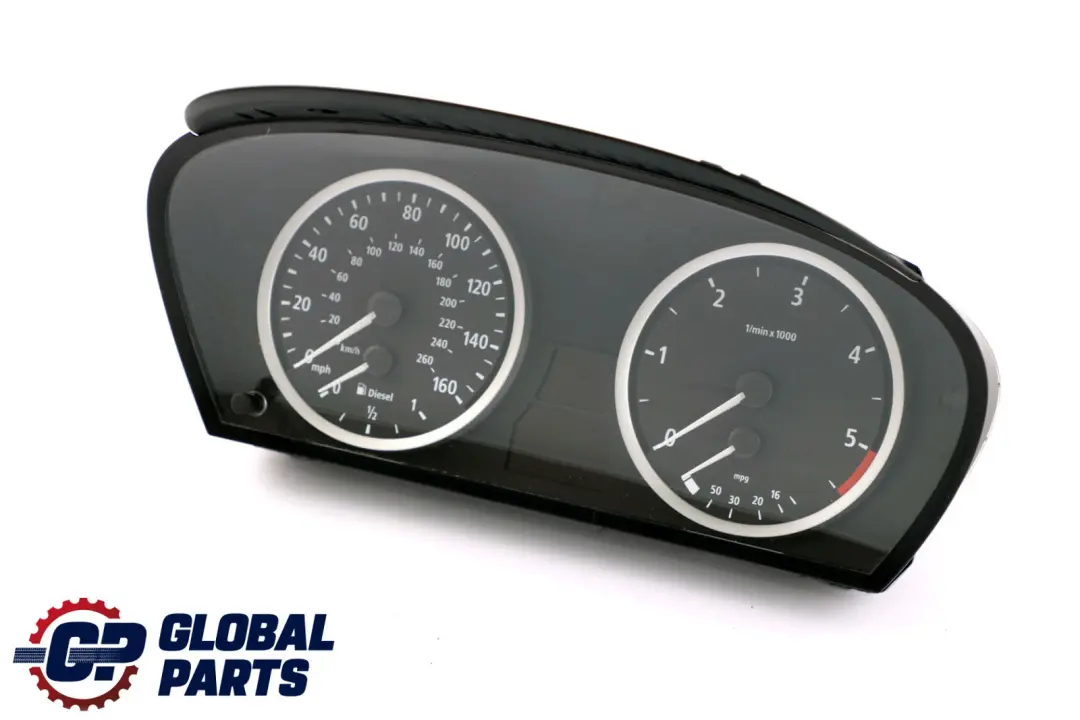 Instrument Cluster Speedo Clocks Automatic Diesel to BMW 5 Series E60 E61 with Part number 6945634 BMW 5 Series E60 E61 Instrument Cluster Speedo Clocks Automatic Diesel - SKU rhd-6945634 - Part number 6945634