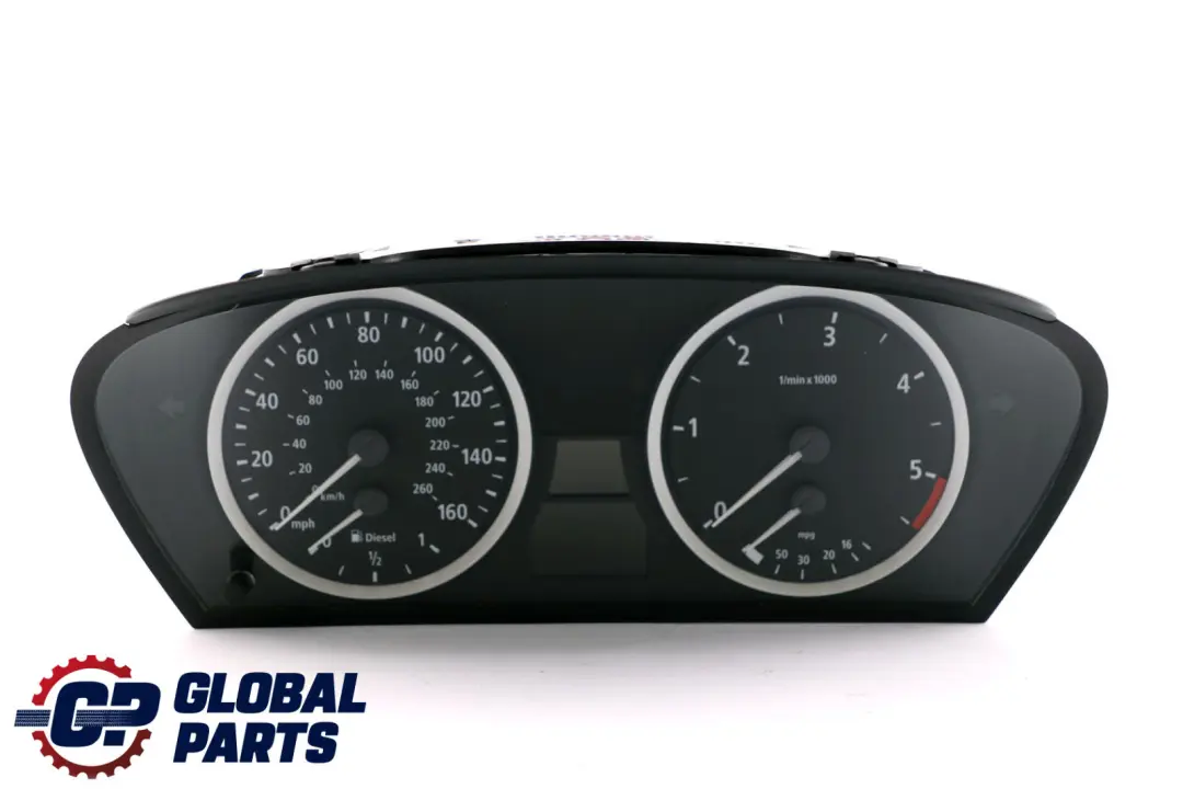 Instrument Cluster Speedo Clocks Automatic Diesel to BMW 5 Series E60 E61 with Part number 6945634 BMW 5 Series E60 E61 Instrument Cluster Speedo Clocks Automatic Diesel - SKU rhd-6945634 - Part number 6945634