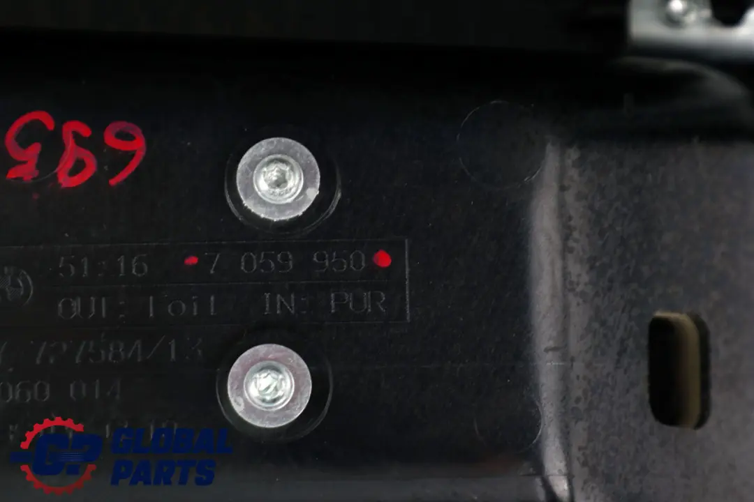 Centre Console Armrest Leather Truffle Brown Black to BMW 5 Series E60 E61 LCI with Part number 6951005 BMW 5 Series E60 E61 LCI Centre Console Armrest Leather Truffle Brown Black - SKU rhd-6951005 - Part number 6951005