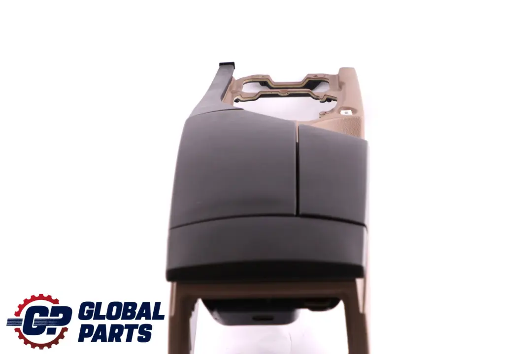 Centre Console Armrest Leather Truffle Brown Black to BMW 5 Series E60 E61 LCI with Part number 6951005 BMW 5 Series E60 E61 LCI Centre Console Armrest Leather Truffle Brown Black - SKU rhd-6951005 - Part number 6951005