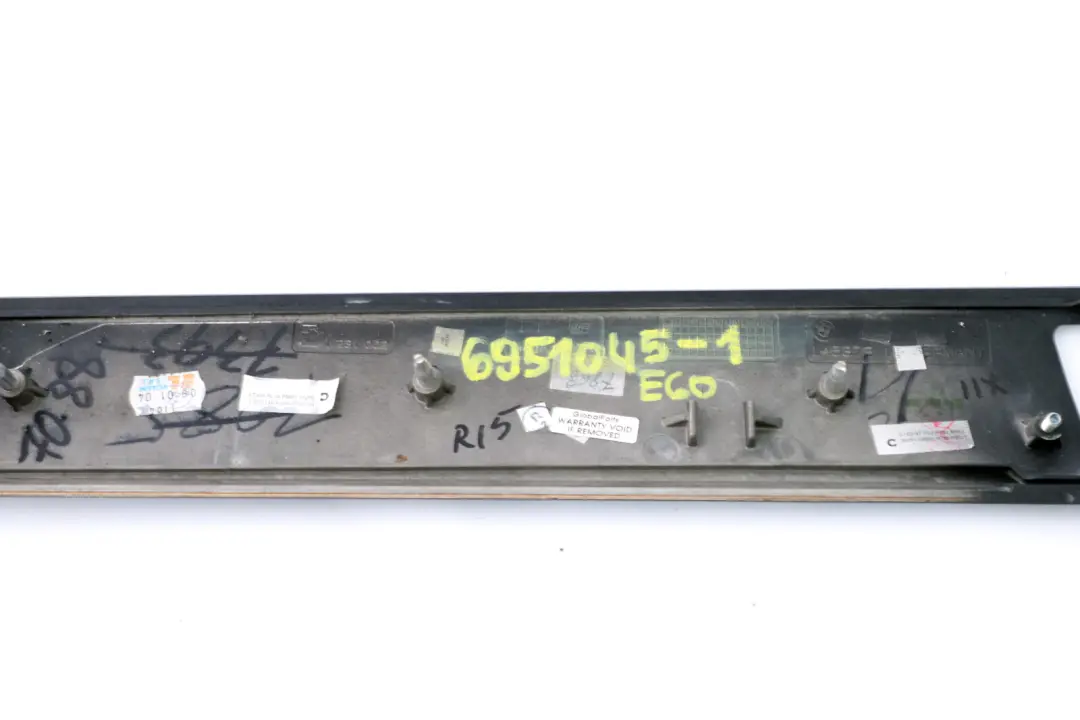 BMW 5 Series E60 E61 Decor Strip Dashboard Trim Panel Left N/S Poplar Woodgrain - SKU rhd-6951045-1 - Part number 6951045