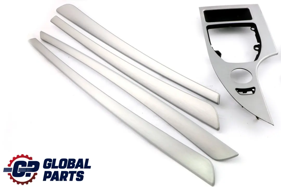 BMW 5 Series E60 LCI Set Decor Strip Dash Interior Trim Cover Alu Feinschliff - SKU rhd-6951053-2 - Part number 6989011