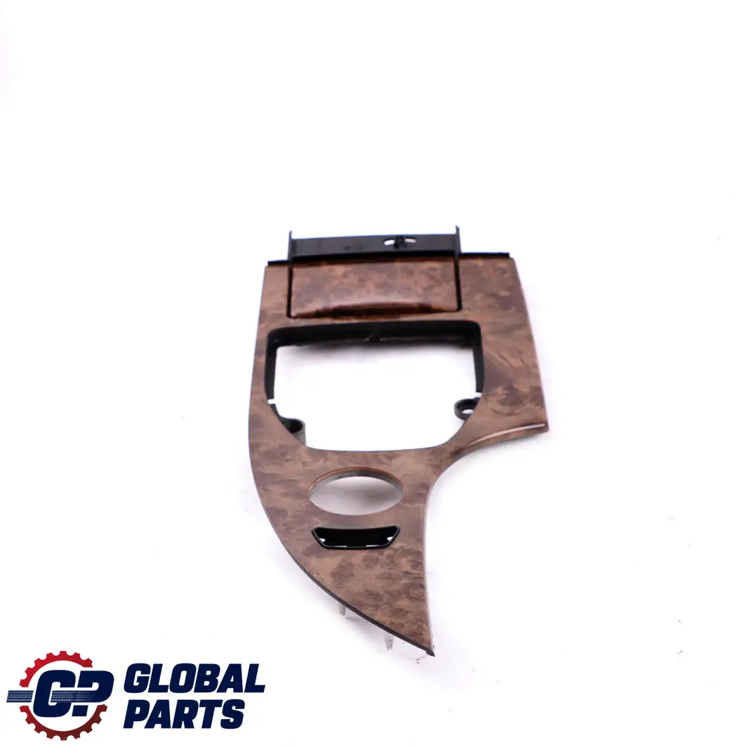 Centre Console Trim Ash Tray Front Poplar Woodgrain Light to BMW 5 E60 E61 Cover with Part number 6951127 BMW 5 E60 E61 Cover Centre Console Trim Ash Tray Front Poplar Woodgrain Light - SKU rhd-6951127 - Part number 6951127