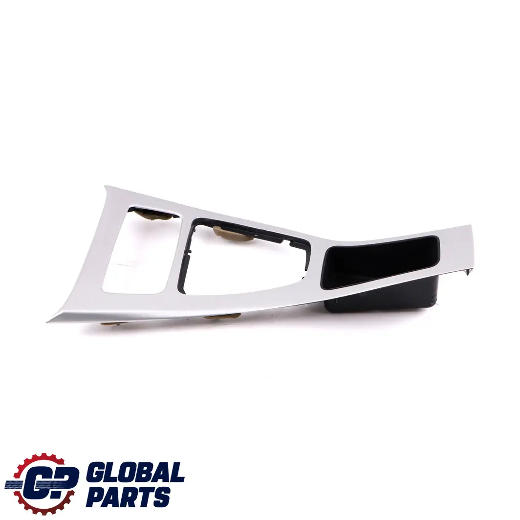 Centre Console Cover Trim Tray Ashtray Brushed Aluminium to BMW 3 Series E92 with Part number 6951576 BMW 3 Series E92 Centre Console Cover Trim Tray Ashtray Brushed Aluminium - SKU rhd-6951576 - Part number 6951576