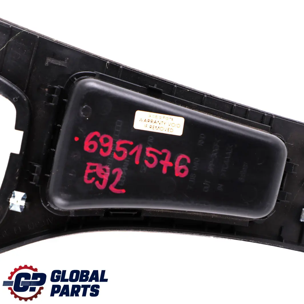 Centre Console Cover Trim Tray Ashtray Brushed Aluminium to BMW 3 Series E92 with Part number 6951576 BMW 3 Series E92 Centre Console Cover Trim Tray Ashtray Brushed Aluminium - SKU rhd-6951576 - Part number 6951576