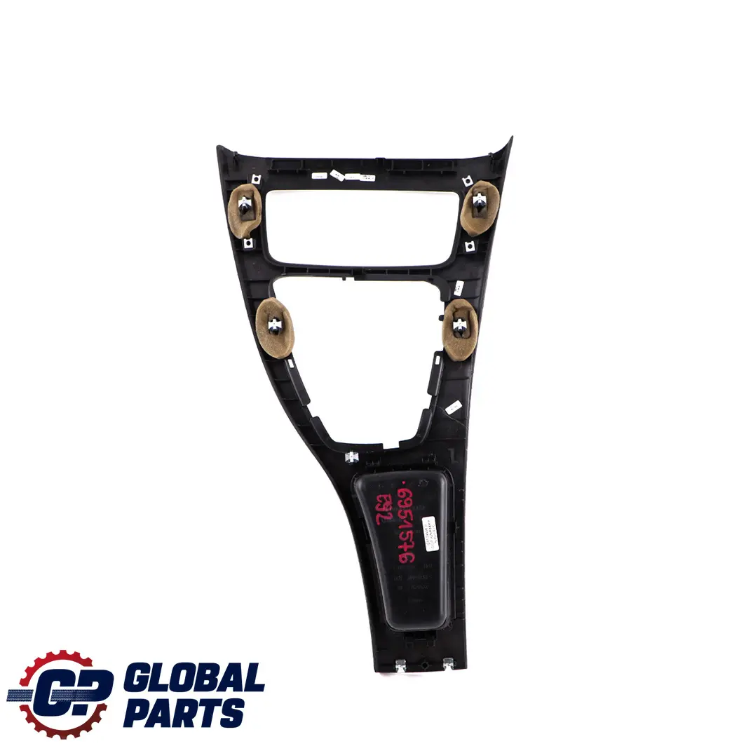 BMW 3 Series E92 Centre Console Cover Trim Tray Ashtray Brushed Aluminium - SKU rhd-6951576 - Part number 6951576