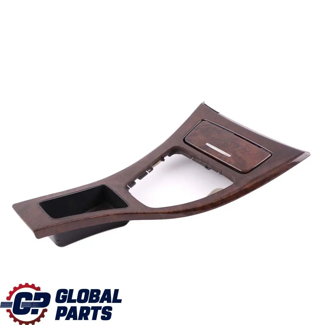 Centre Console Decor Cover Ash Tray Wood Nutwood Nussbaumwurzel to BMW 3 E92 with Part number 6951587 BMW 3 E92 Centre Console Decor Cover Ash Tray Wood Nutwood Nussbaumwurzel - SKU rhd-6951586 - Part number 6951587