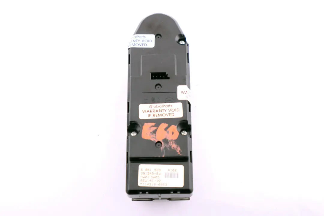 BMW 5 Series E60 E61 Switch Window Lifter Control Right Driver's Side - SKU rhd-6951929 - Part number 6951929