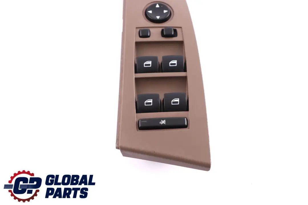 BMW 5 Series E60 E61 Driver's Side Right O/S Window Lifter Switch Braun - SKU rhd-6951932 - Part number 6951932