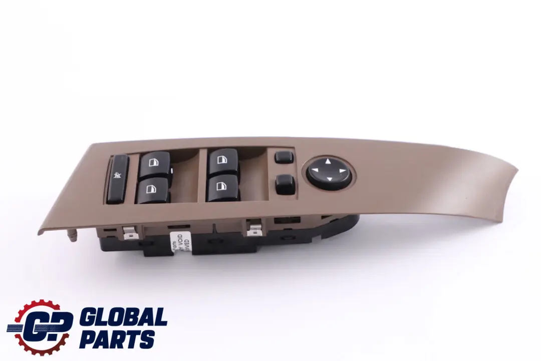 Driver's Side Right O/S Window Lifter Switch Braun to BMW 5 Series E60 E61 with Part number 6951932 BMW 5 Series E60 E61 Driver's Side Right O/S Window Lifter Switch Braun - SKU rhd-6951932 - Part number 6951932