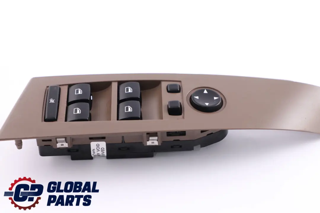 BMW 5 Series E60 E61 Driver's Side Right O/S Window Lifter Switch Braun - SKU rhd-6951932 - Part number 6951932