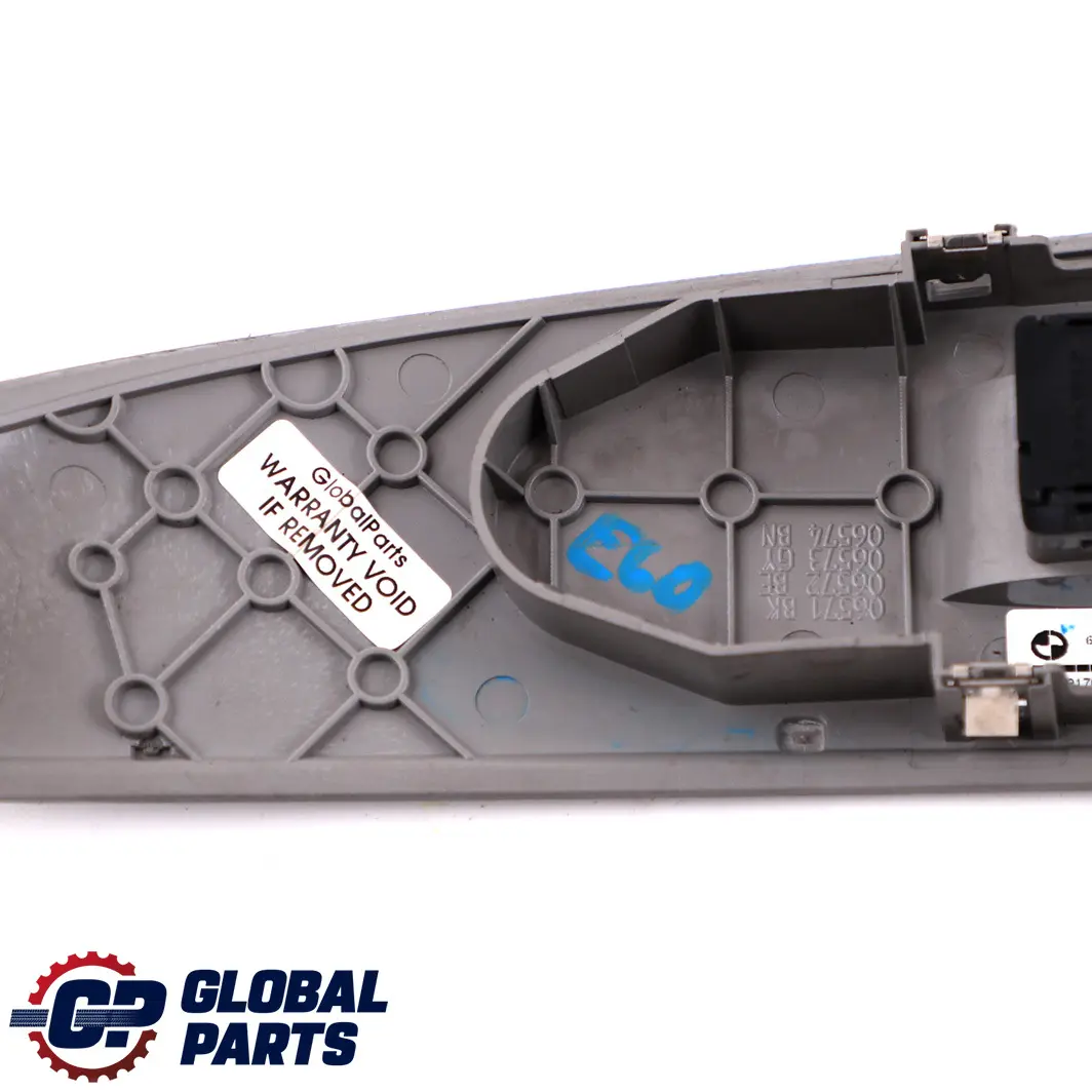 BMW 5 Series E60 E61 Switch Window Lifter Passenger's Side Grey - SKU rhd-6951959 - Part number 6951959
